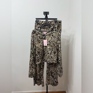 Juicy Couture Animal Print Tracksuit Set
